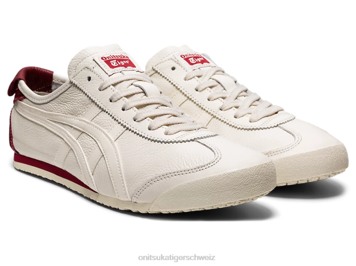 Onitsuka Tiger Mexiko 66 unisex Sahne/Rübensaft 8X88166 Schuhe