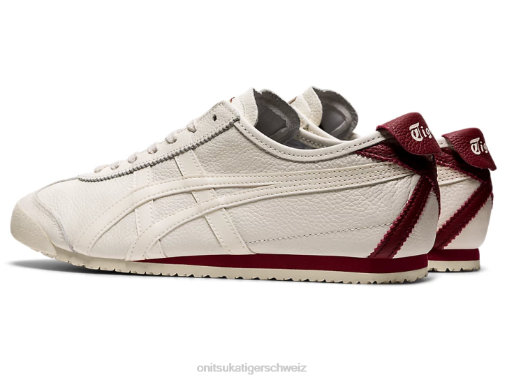 Onitsuka Tiger Mexiko 66 unisex Sahne/Rübensaft 8X88166 Schuhe