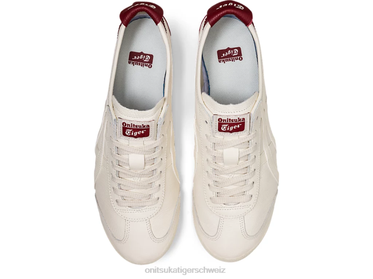 Onitsuka Tiger Mexiko 66 unisex Sahne/Rübensaft 8X88166 Schuhe