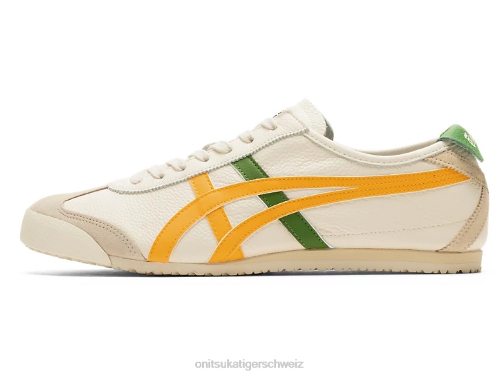 Onitsuka Tiger Mexiko 66 unisex Sahne/Zitrusfrucht 8X88132 Schuhe