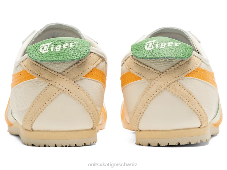 Onitsuka Tiger Mexiko 66 unisex Sahne/Zitrusfrucht 8X88132 Schuhe