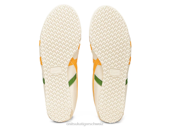 Onitsuka Tiger Mexiko 66 unisex Sahne/Zitrusfrucht 8X88132 Schuhe