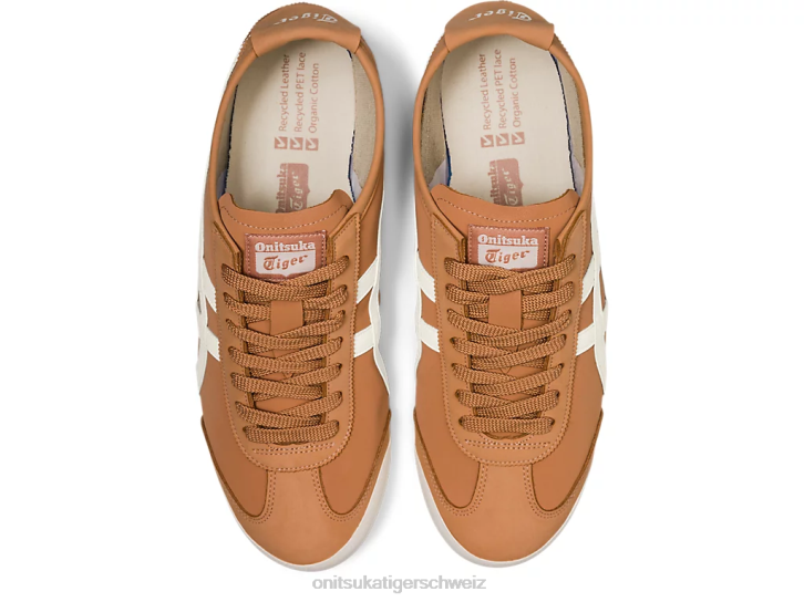 Onitsuka Tiger Mexiko 66 unisex Sandrot/Creme 8X88145 Schuhe