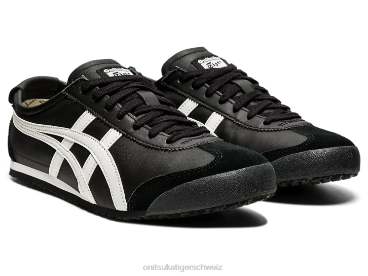 Onitsuka Tiger Mexiko 66 unisex Schwarz-Weiss 8X88368 Schuhe