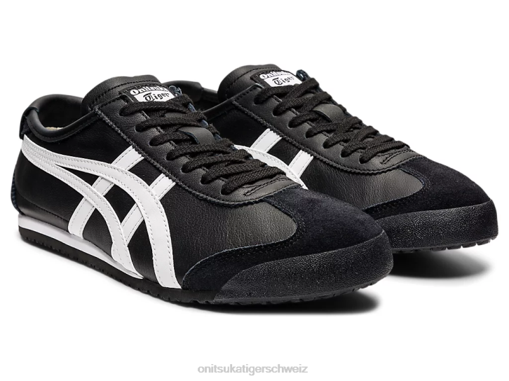 Onitsuka Tiger Mexiko 66 unisex Schwarz-Weiss 8X8846 Schuhe