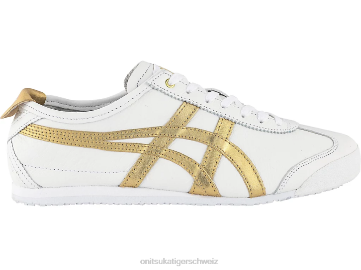 Onitsuka Tiger Mexiko 66 unisex Weißes Gold 8X88352 Schuhe