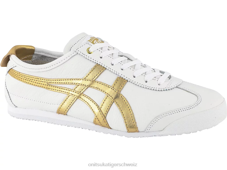 Onitsuka Tiger Mexiko 66 unisex Weißes Gold 8X88352 Schuhe