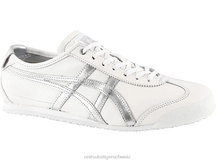 Onitsuka Tiger Mexiko 66 unisex Weißsilber 8X88353 Schuhe