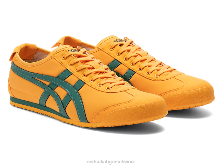 Onitsuka Tiger Mexiko 66 unisex Zitrusfrüchte/essbares Moos 8X88128 Schuhe