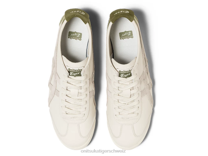 Onitsuka Tiger Mexiko 66 unisex creme/bronzegrün 8X8866 Schuhe