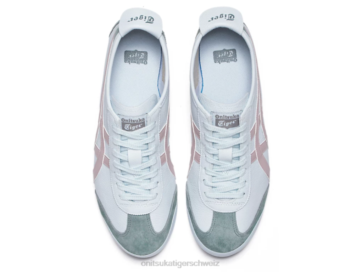 Onitsuka Tiger Mexiko 66 unisex luftiges Blau/Wasserscheidenrose 8X88123 Schuhe