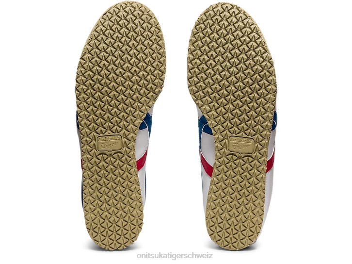 Onitsuka Tiger Mexiko 66 unisex weiß Blau 8X88365 Schuhe