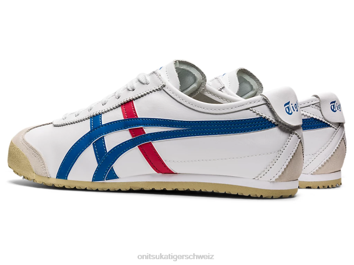 Onitsuka Tiger Mexiko 66 unisex weiß Blau 8X8845 Schuhe