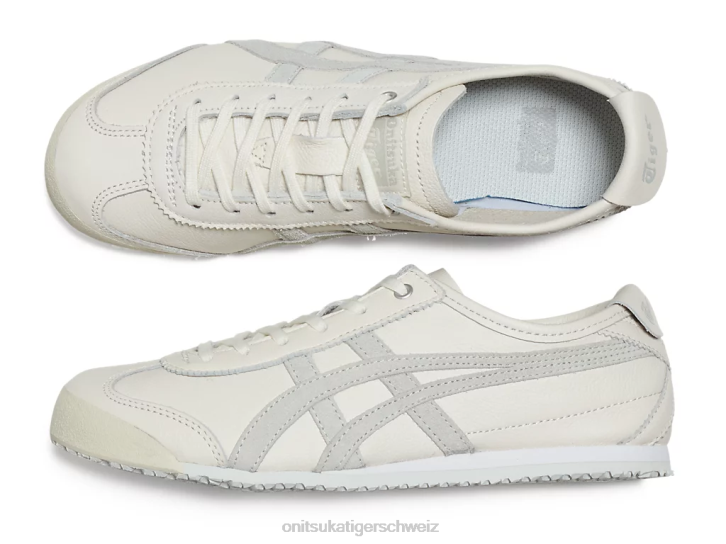Onitsuka Tiger Mexiko 66 unisex weiß/heller Salbei 8X8878 Schuhe