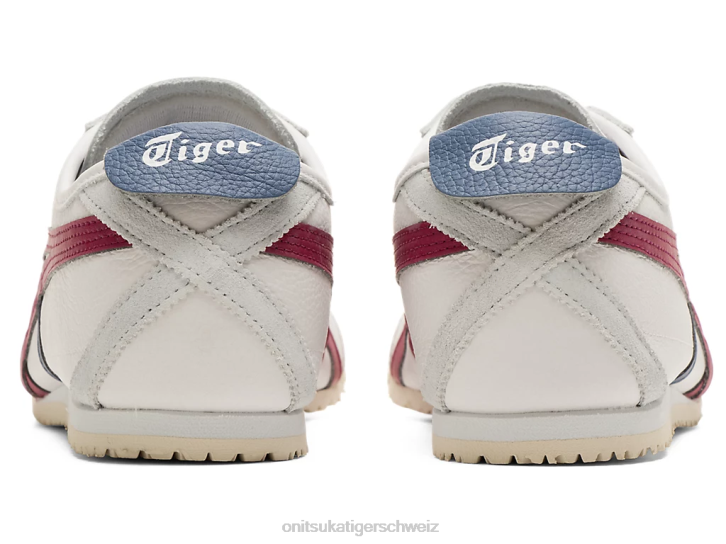 Onitsuka Tiger Mexiko 66 unisex weiße/getrocknete Beere 8X88131 Schuhe