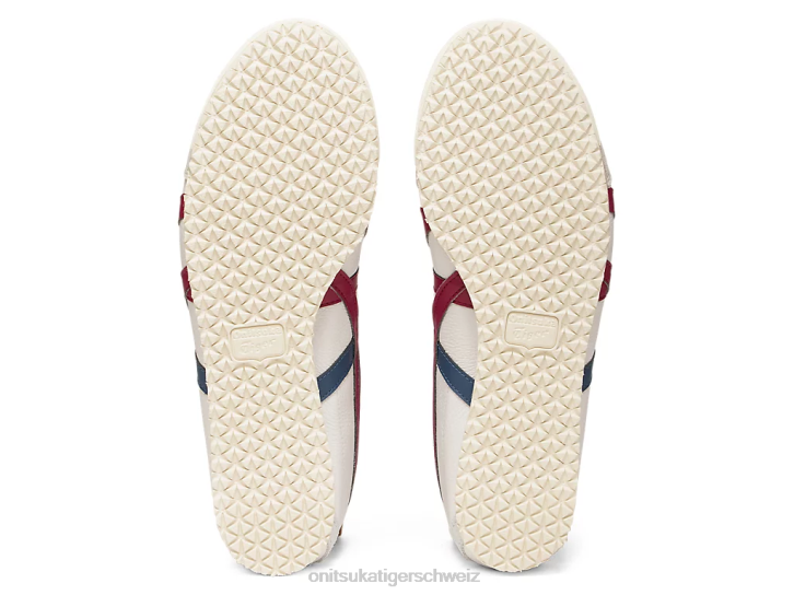 Onitsuka Tiger Mexiko 66 unisex weiße/getrocknete Beere 8X88131 Schuhe