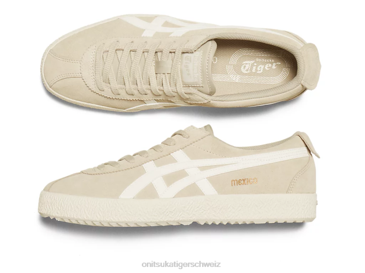 Onitsuka Tiger Mexiko-Delegation unisex Vanillecreme 8X8877 Schuhe