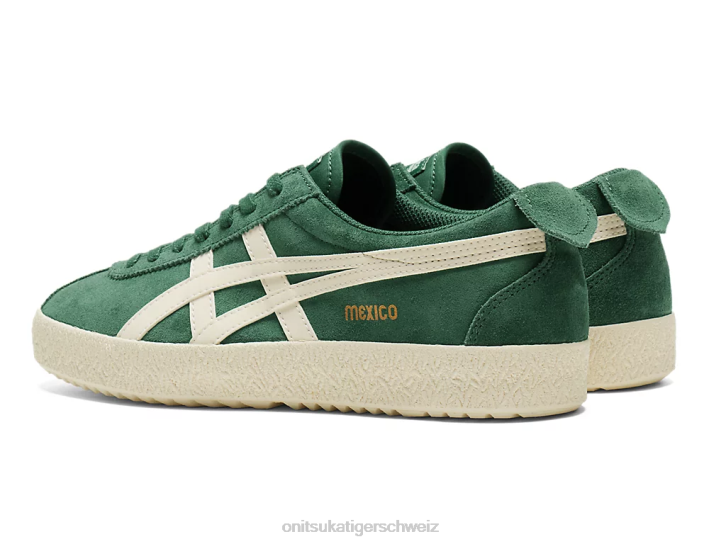 Onitsuka Tiger Mexiko-Delegation unisex tannengrün/creme 8X8873 Schuhe