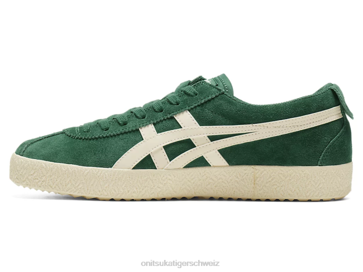 Onitsuka Tiger Mexiko-Delegation unisex tannengrün/creme 8X8873 Schuhe