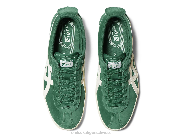 Onitsuka Tiger Mexiko-Delegation unisex tannengrün/creme 8X8873 Schuhe