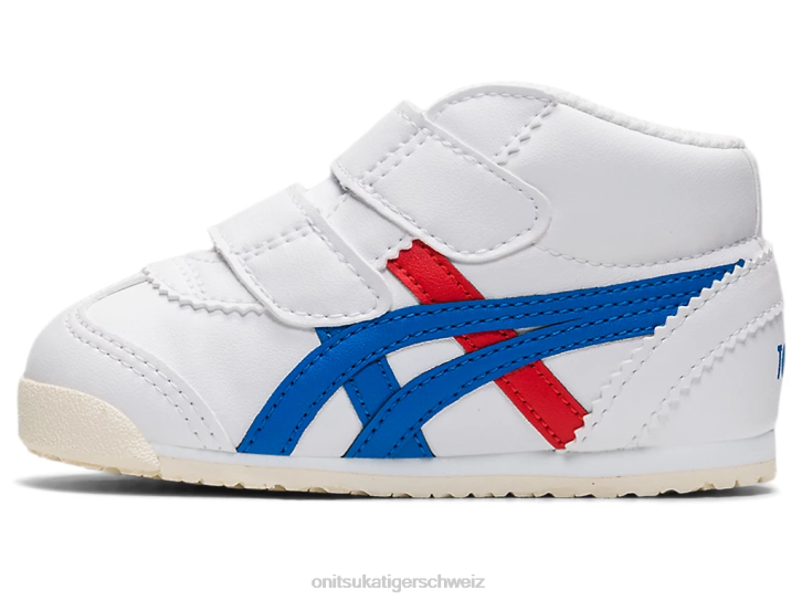 Onitsuka Tiger Mexiko Mittelläufer ts Kinder weiß/directoireblau 8X88658 Schuhe