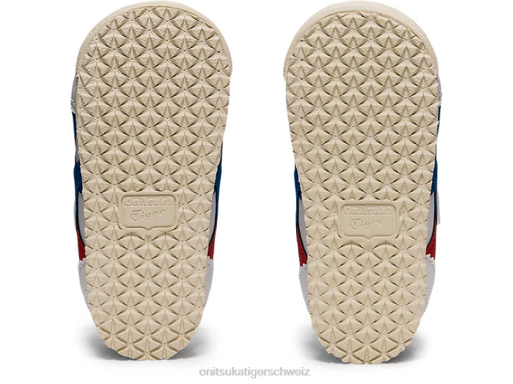 Onitsuka Tiger Mexiko Mittelläufer ts Kinder weiß/directoireblau 8X88658 Schuhe