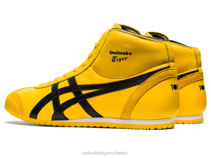 Onitsuka Tiger Mexiko Mittelläufer unisex Tai Chi gelb/schwarz 8X88276 Schuhe