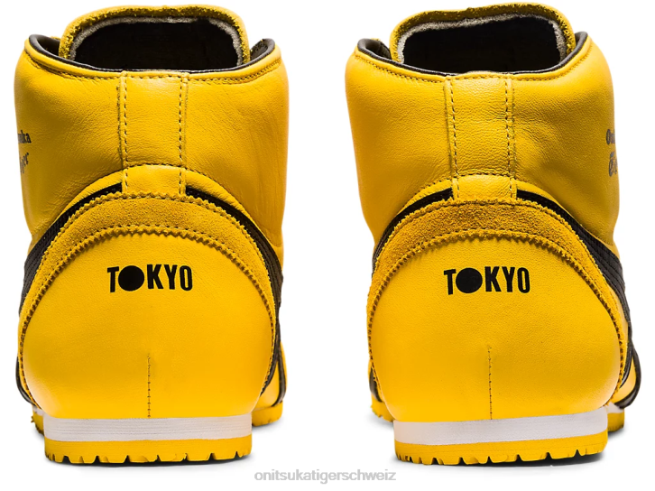 Onitsuka Tiger Mexiko Mittelläufer unisex Tai Chi gelb/schwarz 8X88276 Schuhe