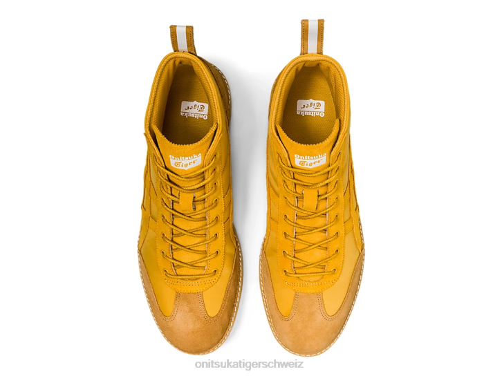 Onitsuka Tiger Mexiko Rinkan unisex goldener Schein 8X88210 Schuhe
