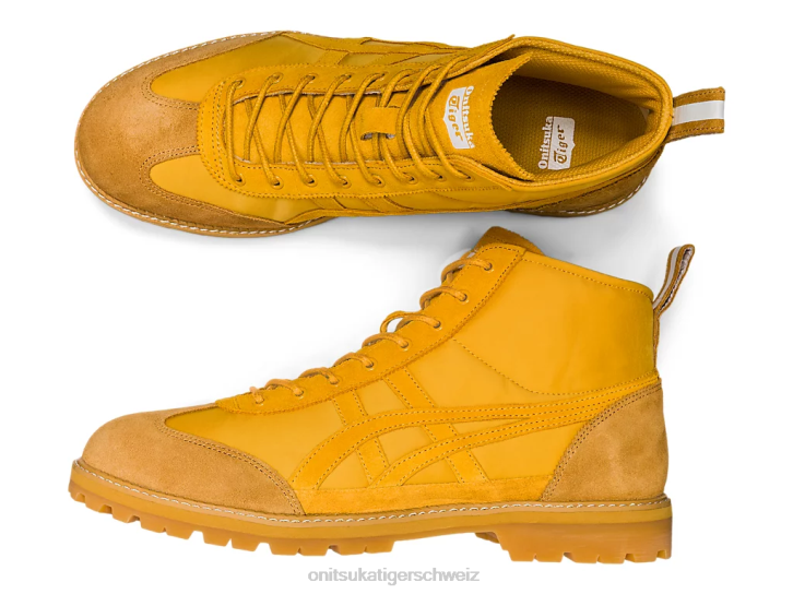 Onitsuka Tiger Mexiko Rinkan unisex goldener Schein 8X88210 Schuhe