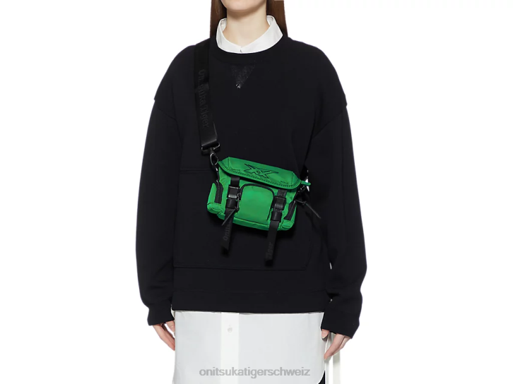 Onitsuka Tiger Mini-Umhängetasche unisex Grün 8X88498 Zubehör