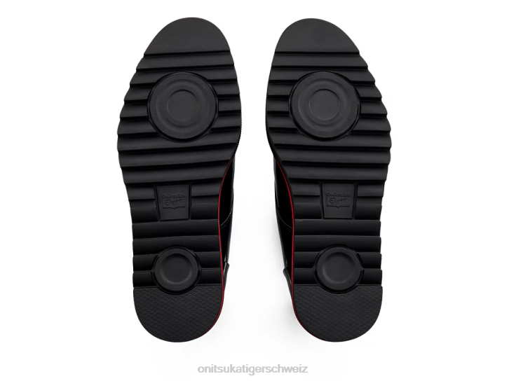 Onitsuka Tiger Mönch-s unisex Schwarz/klassisches Rot 8X88218 Schuhe