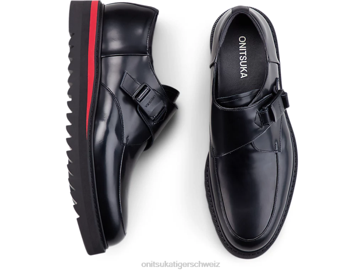 Onitsuka Tiger Mönch-s unisex Schwarz/klassisches Rot 8X88218 Schuhe