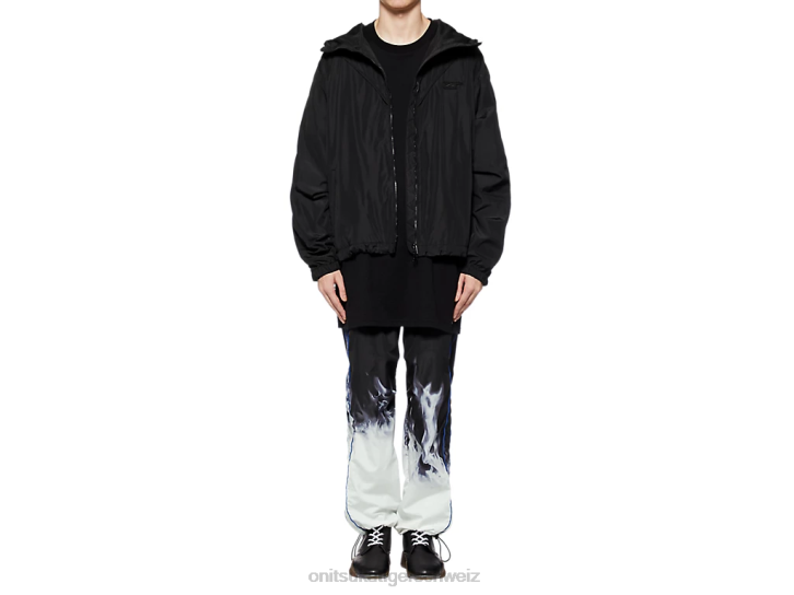 Onitsuka Tiger P-Trainingshose Männer Schwarz Blau 8X88459 Kleidung