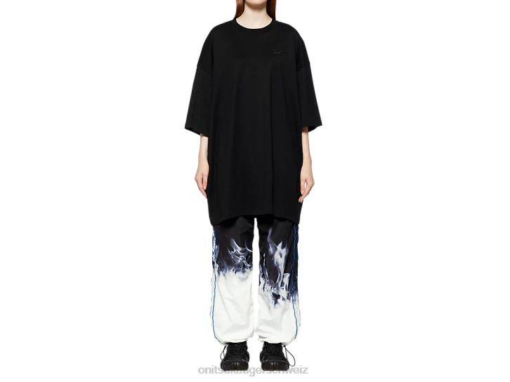 Onitsuka Tiger P-Trainingshose Männer Schwarz Blau 8X88459 Kleidung