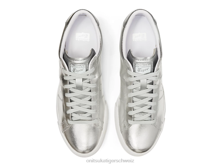Onitsuka Tiger Rasenschiff 30 unisex pures Silber 8X88340 Schuhe