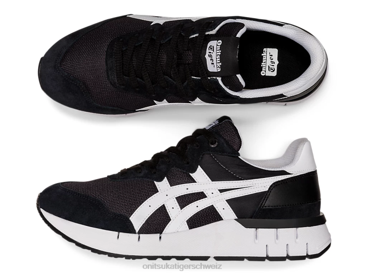 Onitsuka Tiger Rebilac-Läufer unisex Schwarz-Weiss 8X88245 Schuhe
