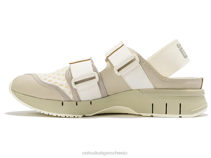 Onitsuka Tiger Rebilac-Sandale unisex Creme/Spachtelmasse 8X88115 Schuhe