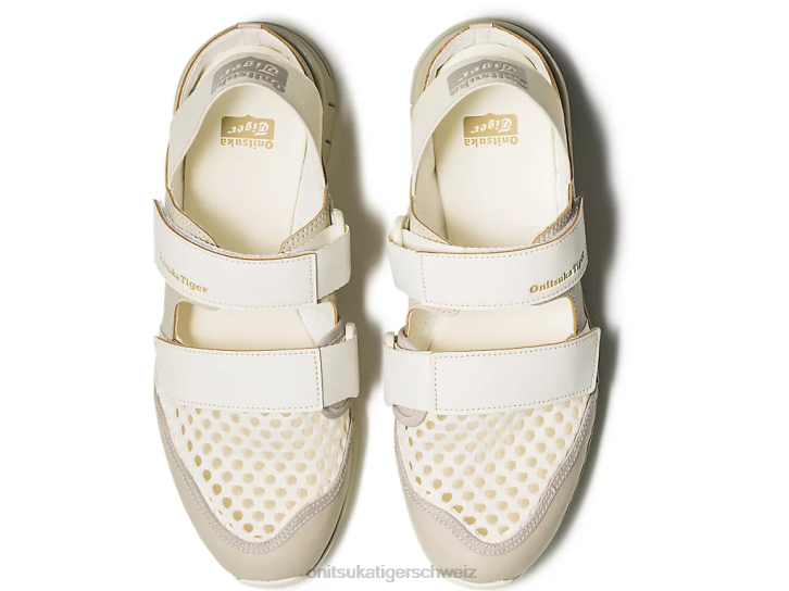 Onitsuka Tiger Rebilac-Sandale unisex Creme/Spachtelmasse 8X88115 Schuhe