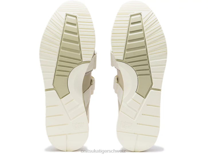 Onitsuka Tiger Rebilac-Sandale unisex Creme/Spachtelmasse 8X88115 Schuhe