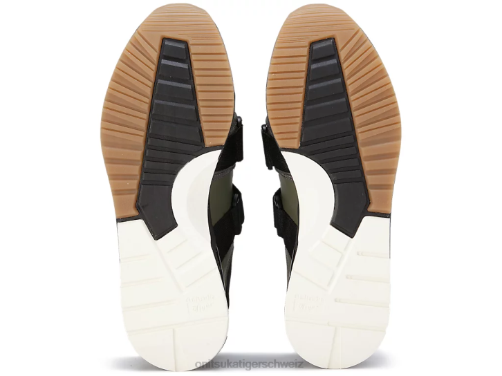 Onitsuka Tiger Rebilac-Sandale unisex Mantel grün 8X88100 Schuhe