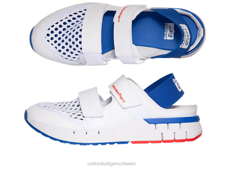Onitsuka Tiger Rebilac-Sandale unisex Weiß 8X8816 Schuhe