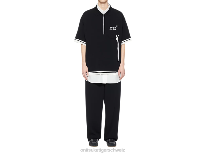 Onitsuka Tiger SS oben unisex Schwarz 8X88410 Kleidung