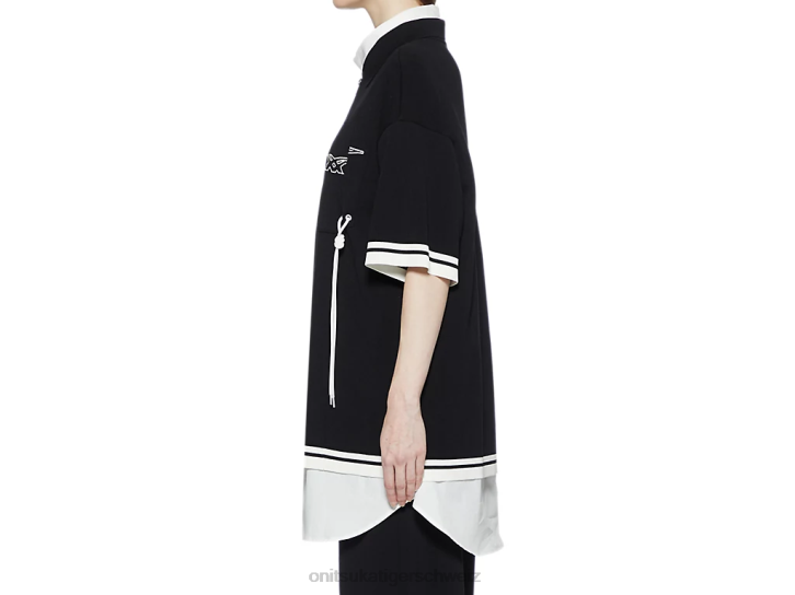 Onitsuka Tiger SS oben unisex Schwarz 8X88410 Kleidung