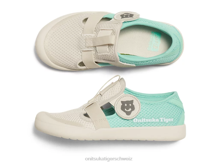 Onitsuka Tiger Sandale Mexico 66 Kinder Birke/frisches Eis 8X88616 Schuhe