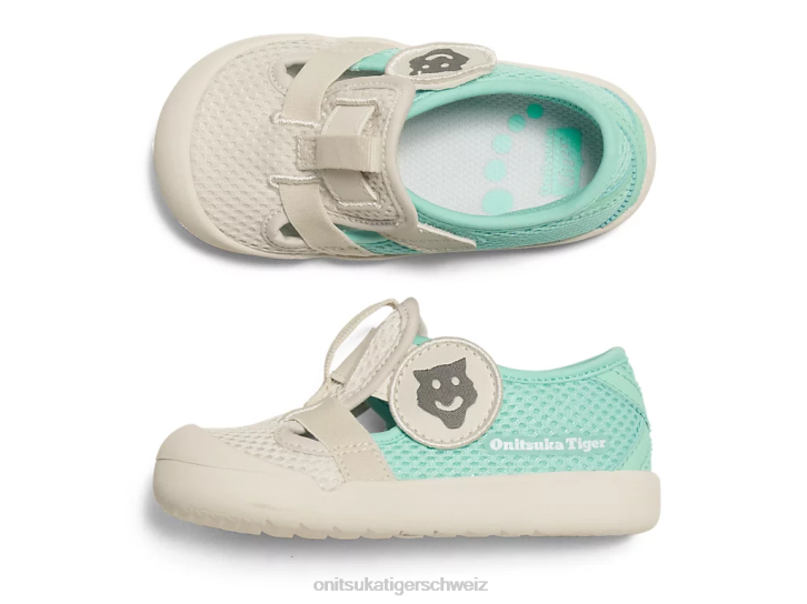 Onitsuka Tiger Sandale Mexico 66 Kinder Birke/frisches Eis 8X88617 Schuhe