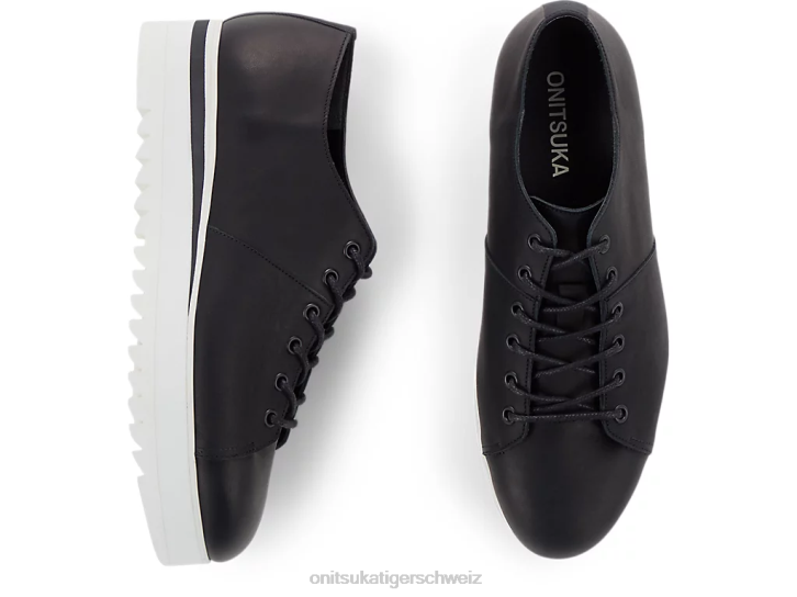 Onitsuka Tiger Schnürschuh Frauen Schwarz 8X88561 Schuhe