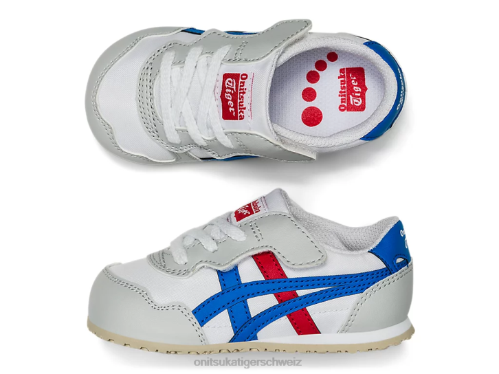 Onitsuka Tiger Serrano Kinder weiß/directoireblau 8X88629 Schuhe