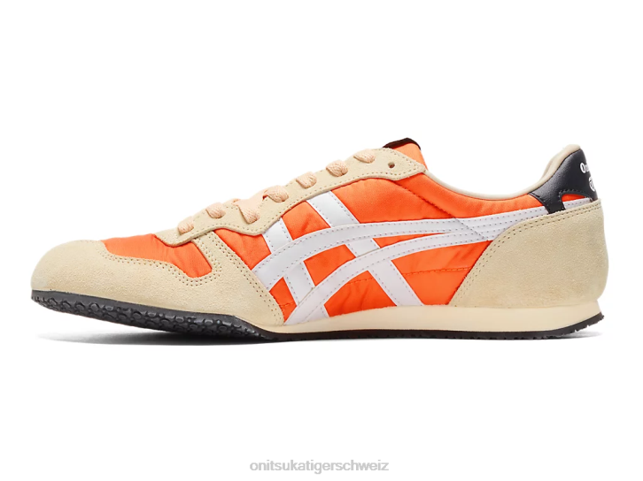 Onitsuka Tiger Serrano unisex Habanero/Weiß 8X8836 Schuhe