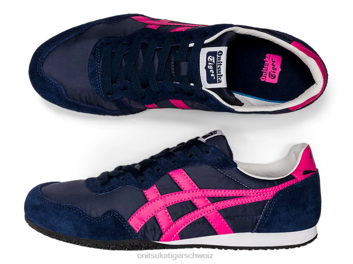 Onitsuka Tiger Serrano unisex Mitternacht/Drachenfrucht 8X88263 Schuhe